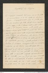 Nachlass Franz Steindachner, Brief von Pierre Doderlein an Franz Steindachner (10.06.1882), Inv.Nr. 110.01, Seite 1